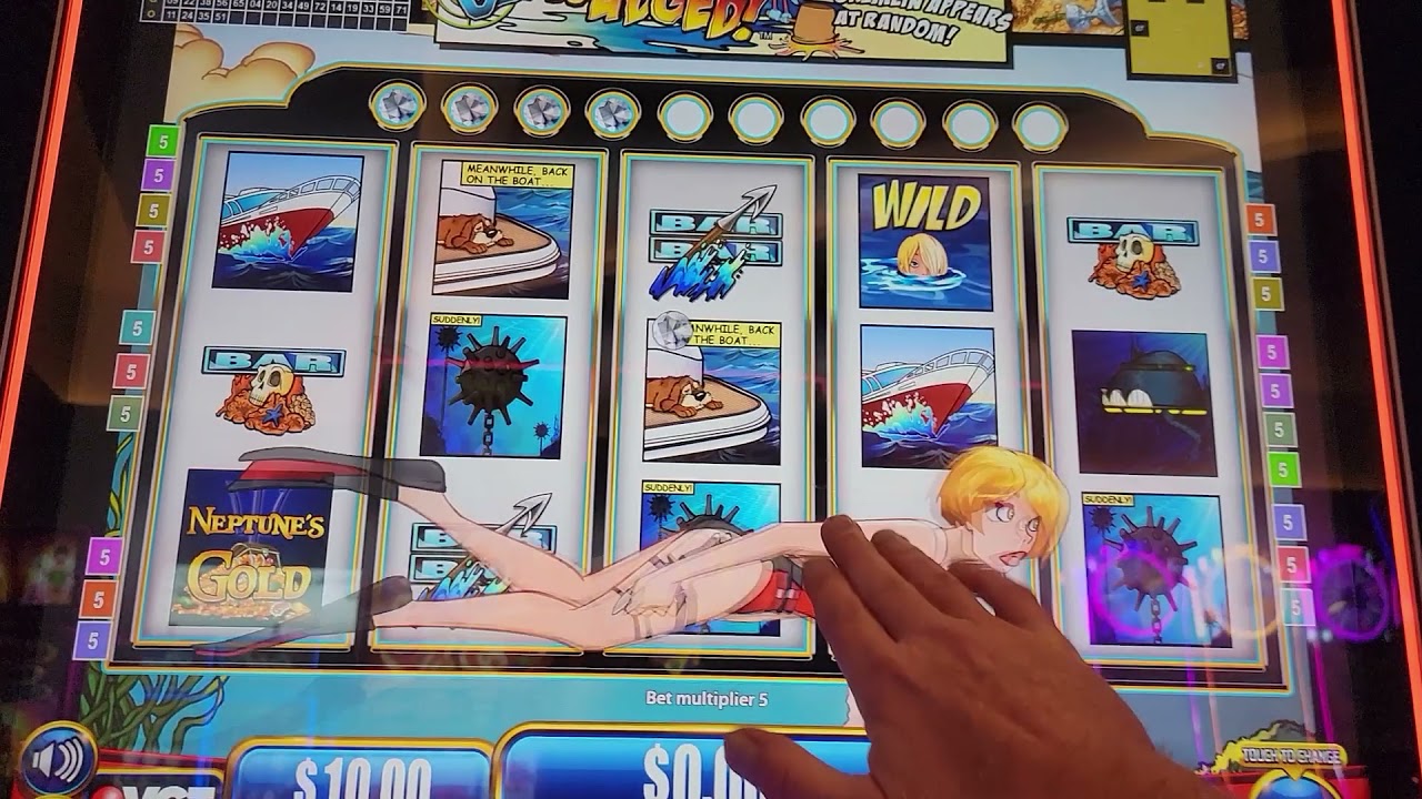 Neptune's Gold Part 2 Bonus Choctaw Casino Durant OK slot machine