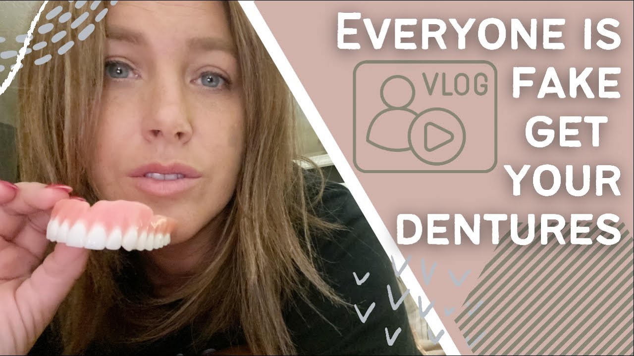 Worried about what people will think about your dentures? | VLOG