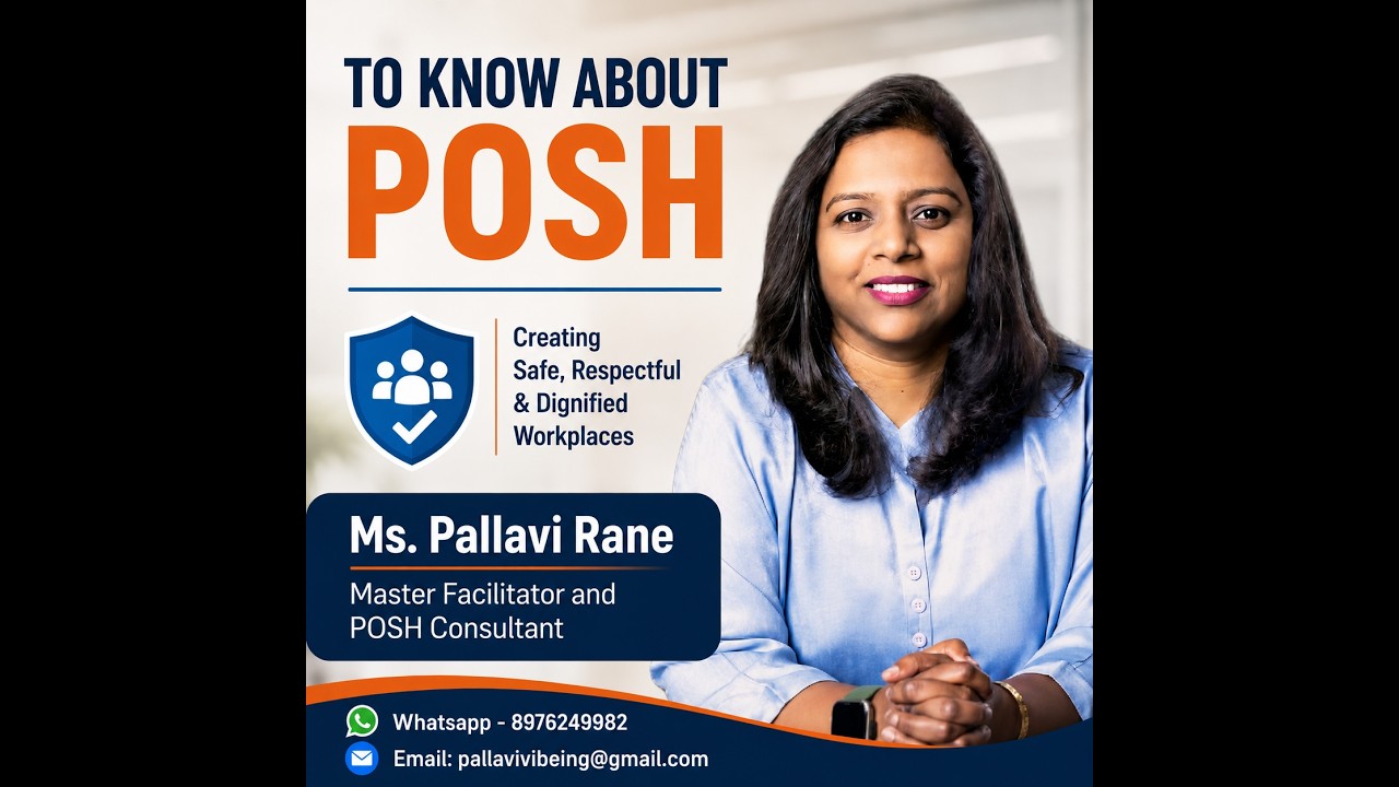 Be a POSH Trainer/Consultant