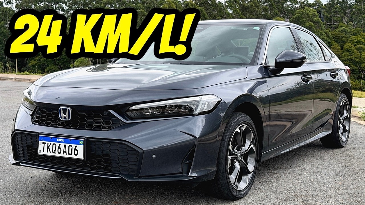 NOVO Honda Civic 2026 - FAZ 24 KM/L MAS POR QUE VENDE POUCO?