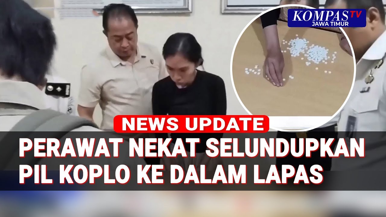 Gagalkan Penyelundupan Pil Koplo di Lapas Lumajang, Oknum Perawat Ditangkap.