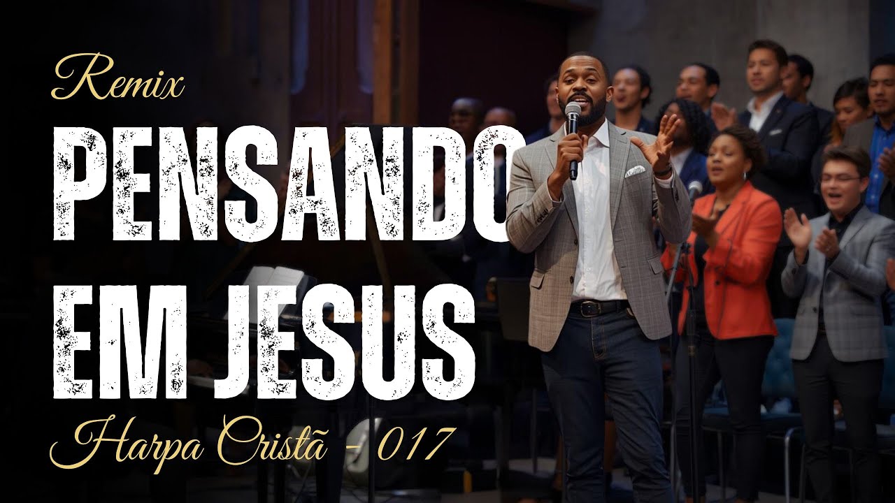 Harpa Cristã - Hino 17 Pensando em Jesus