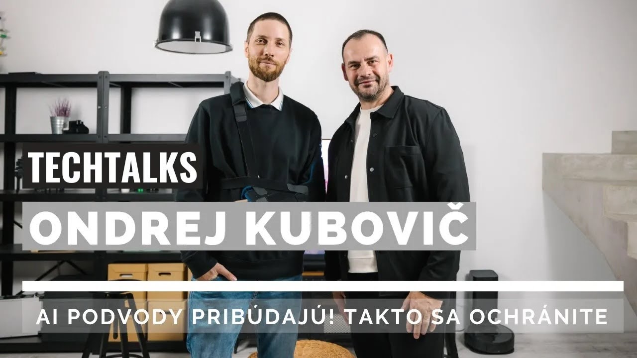 Ondrej Kubovič - AI mení svet podvodov, je to náš nerovný boj | TECHTALKS
