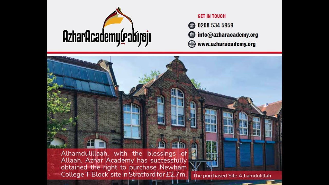 Azhar Academy - Newham College F-Block Site