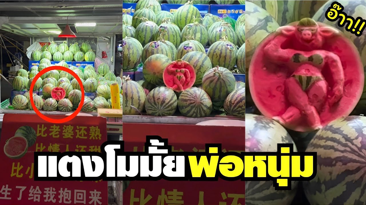 ขายแตงโมยังไง ให้ลูกค้าหลง สักลูกมั้ยพ่อหนุ่ม !! ( พากย์ไทย )