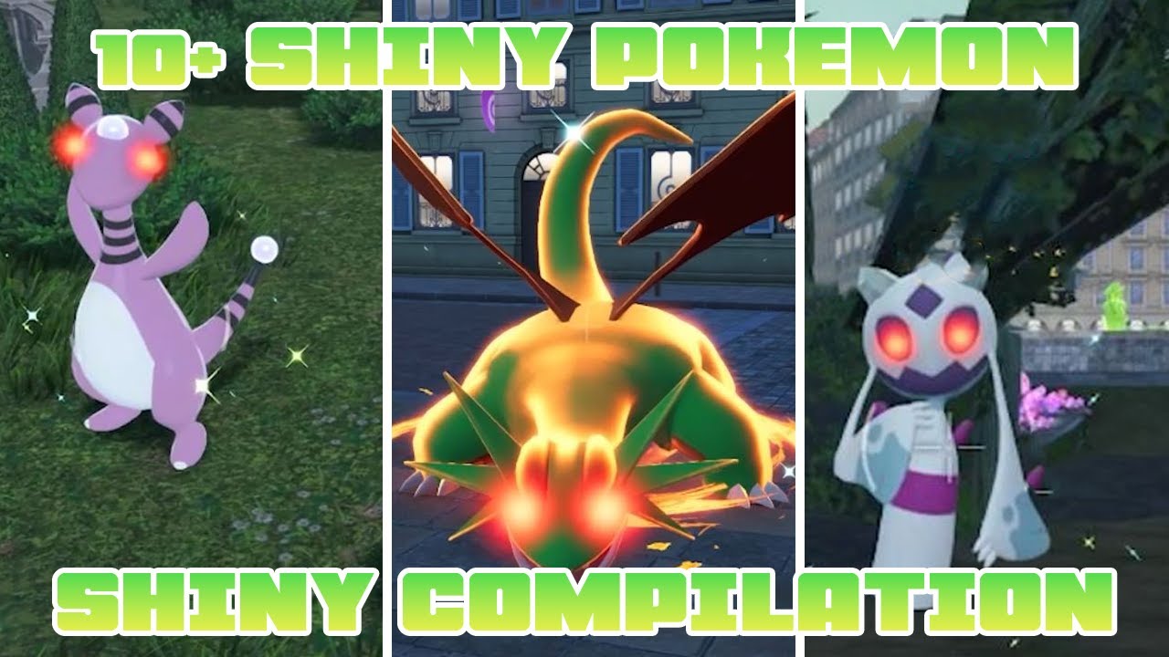 [LIVE] 10+ SHINY POKEMON IN POKEMON LEGENDS Z-A + SHINY ALPHA POKEMON !