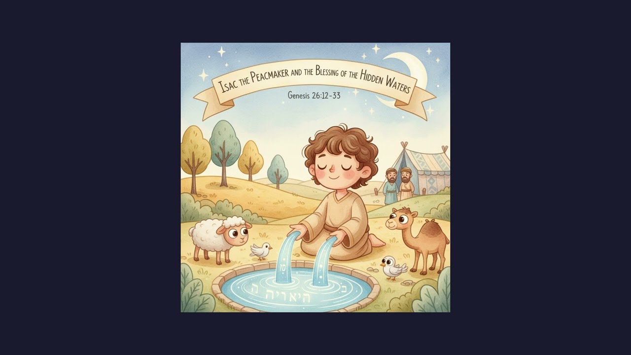 [Little Amen] Isaac the Peacemaker and the Hidden Waters | Bible Bedtime Story EP11
