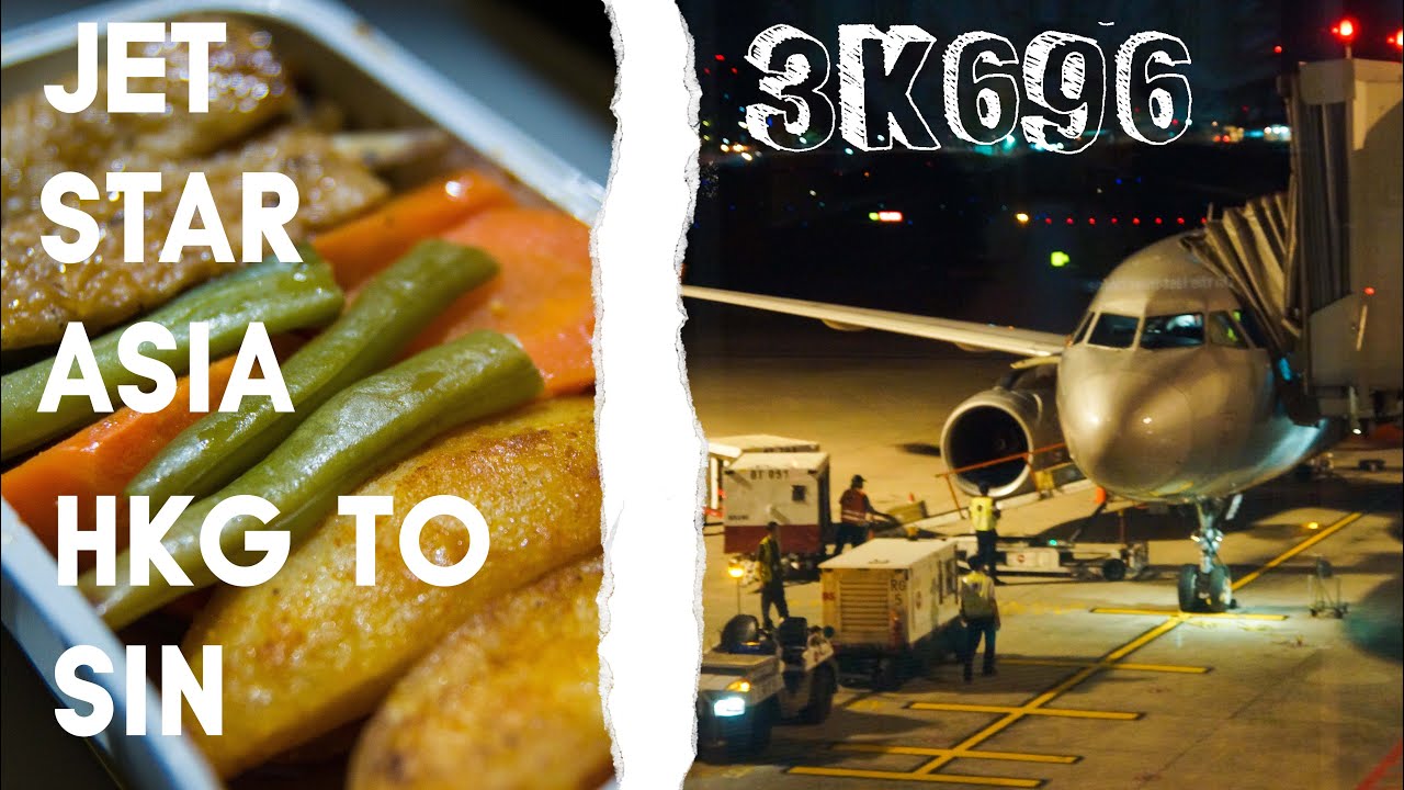 Jetstar Asia 3K696 : Flying from Hong Kong to Singapore