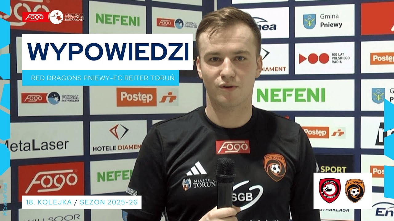 Red Dragons Pniewy - FC Reiter Toruń 3:4 WYPOWIEDZI 18. kolejka (2025/26)