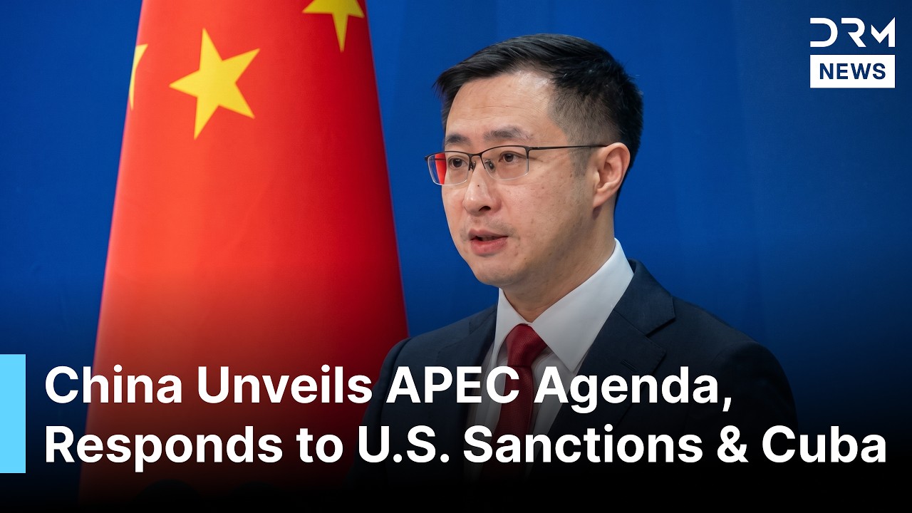 FULL BRIEFING: China's Foreign Ministry Speaks on APEC, Russia Sanctions & U.S.-China Relations|AC1B