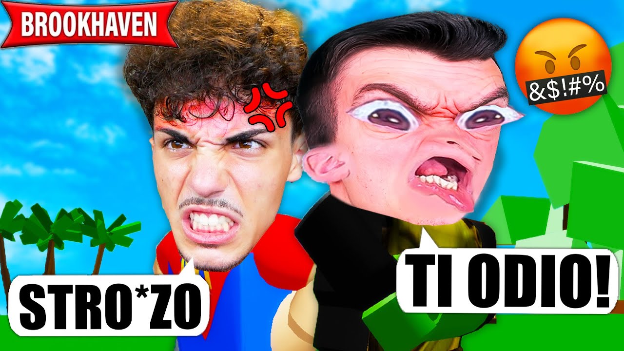 MAX RANDOM e GIGINO HANNO LITIGATO su ROBLOX BROOKHAVEN! (AMICIZIA FINITA?)