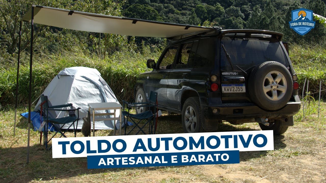 TOLDO AUTOMOTIVO ARTESANAL e BARATO :: Projeto Pajero TR4 Overlander :: Fora de Roteiro