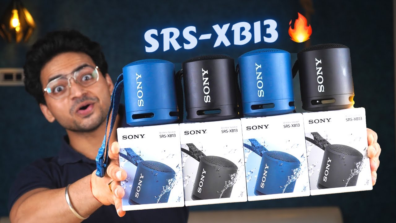 Sony SRS-XB13 Unboxing & Review 🚀| Best Bluetooth Speaker With Extra Bass 🔥| 4X Giveaway 🤩