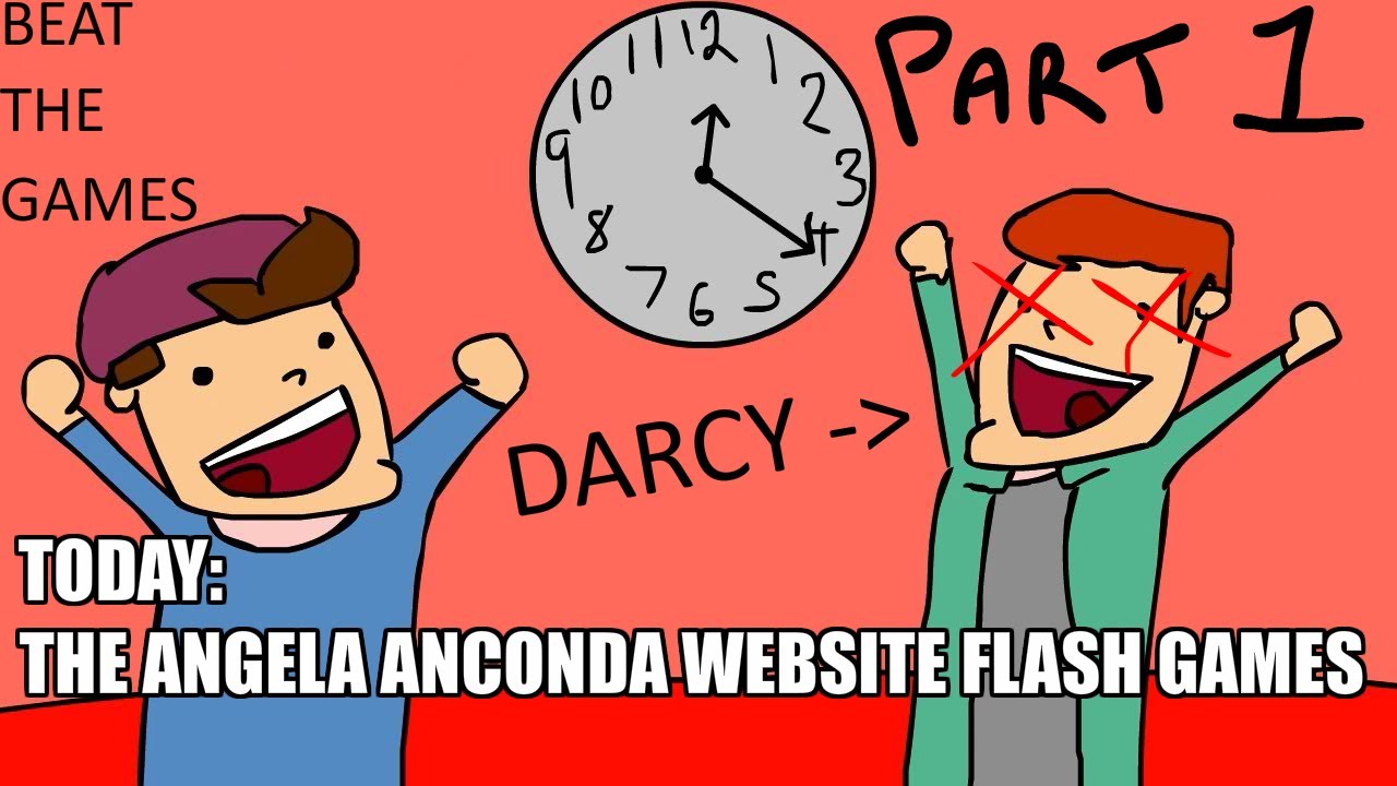 We Beat The Angela Anaconda Website Flash Games - Part 1 - BeatTheGames