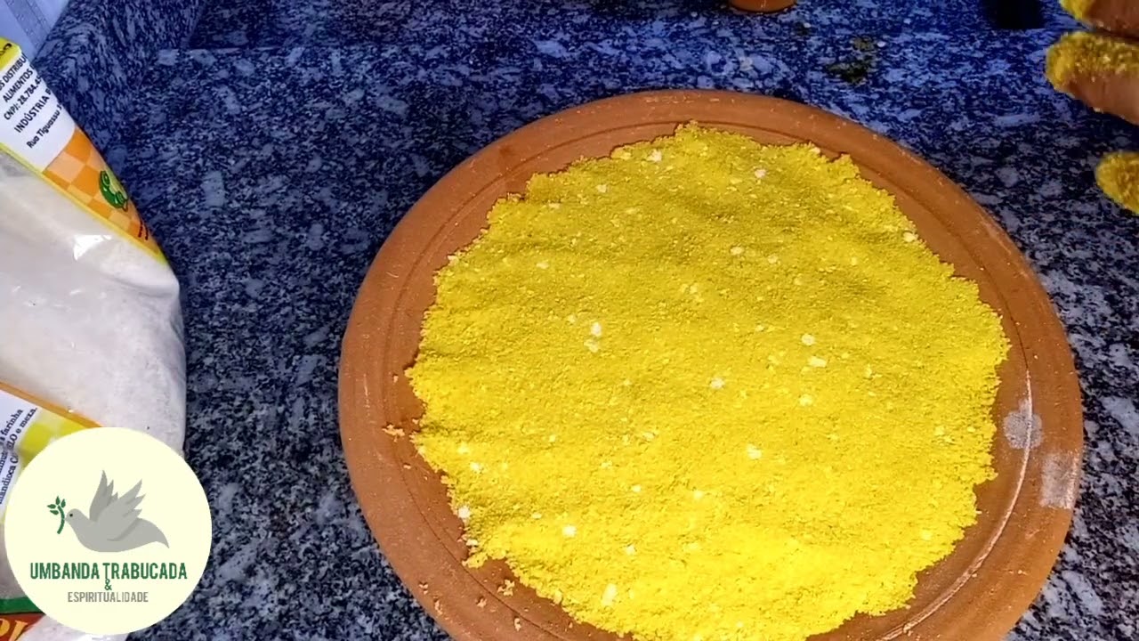 PADÊ PARA EXU 7 ENCRUZILHADAS/ Pade#Farinha#dendê#Exu