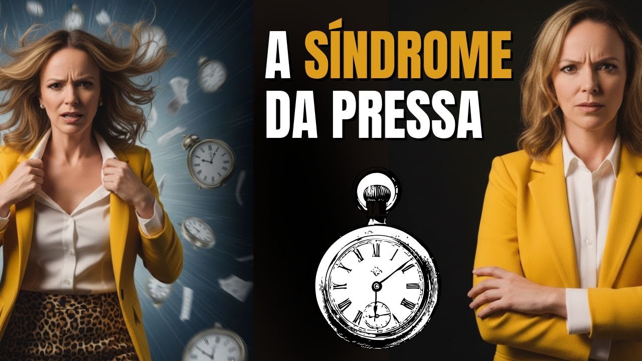 A S&Iacute;NDROME que est&aacute; DESTRUINDO as pessoas | A S&Iacute;NDROME DA PRESSA | SILVANA HENNICKA