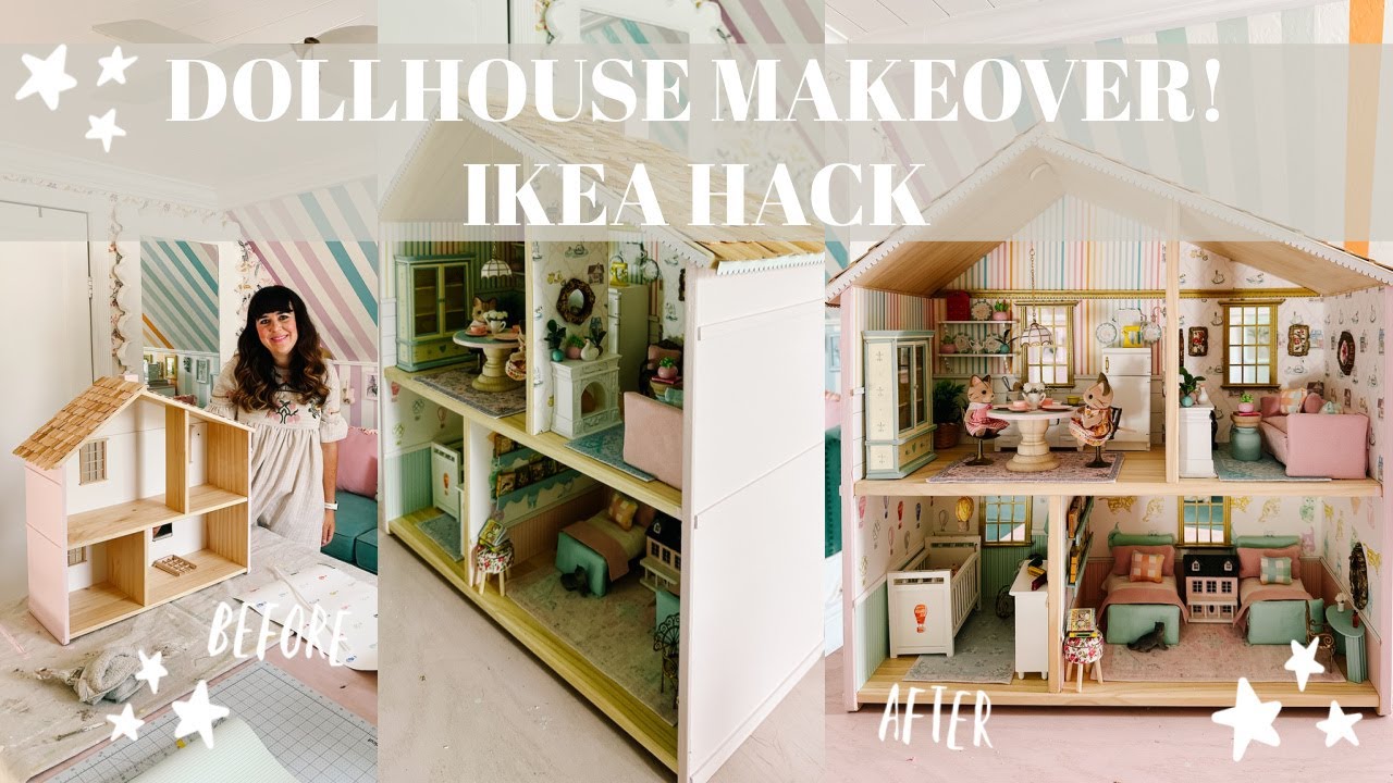 Кукольный домик от Ikea! С самыми милыми деталями!