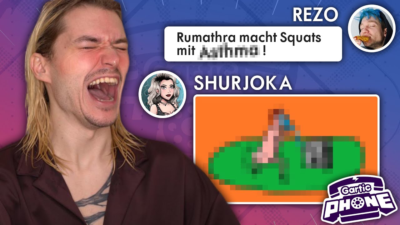 Trymacs zieht Regenbogenpikachu | Gartic Phone mit Rezo, Trymacs, Anni & Co.