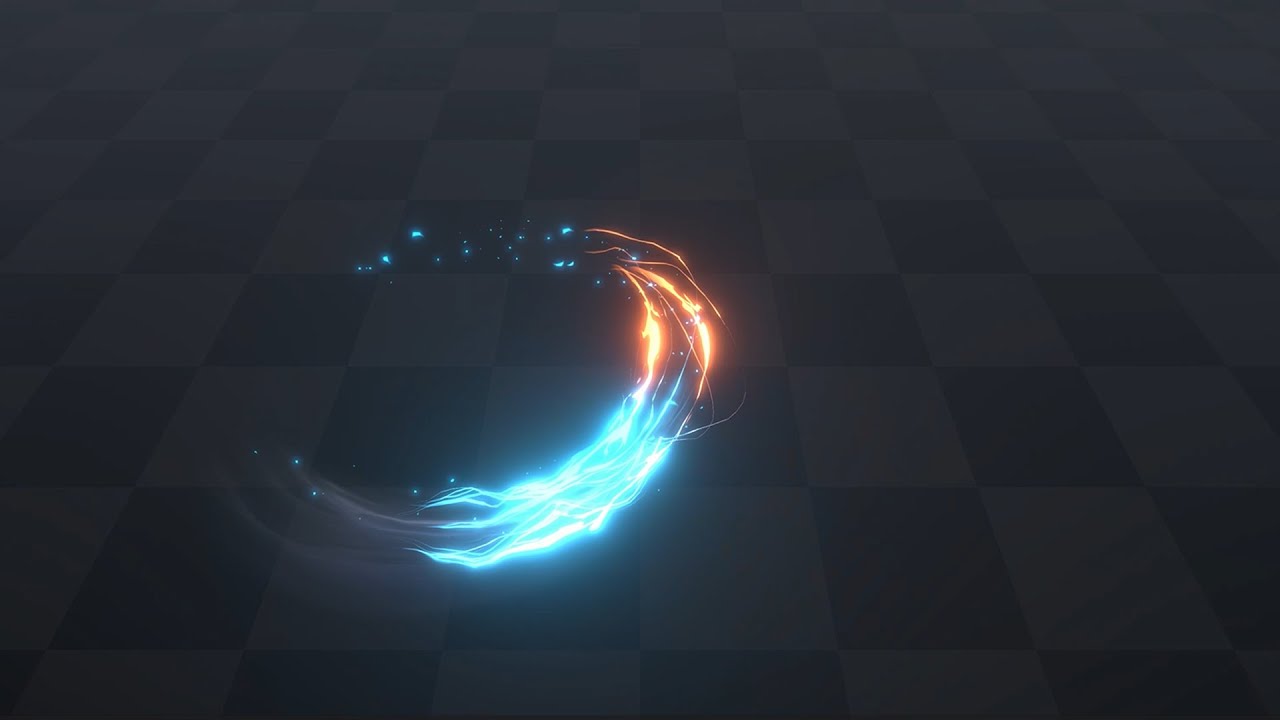 Unity Lightning Melee Slash Attack