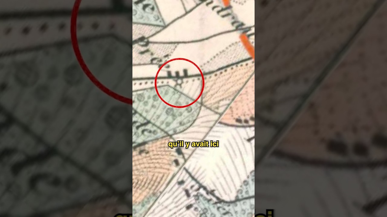 Cette vieille carte de la France cache un secret...