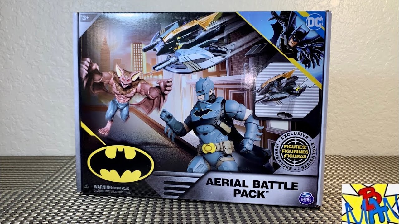 2024 Spin Master Batman Aerial Battle Pack ManBat 2 Pack Amazon DC Future State