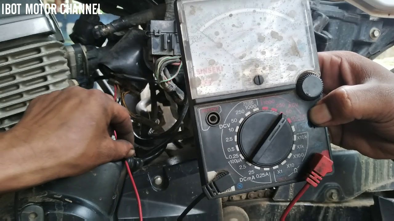 Cara Mengetahui Dan Cek Jalur Kabel Pengisian Aki Honda Verza 150,MegaPro,Tiger Dari Spul Dan Kiprok