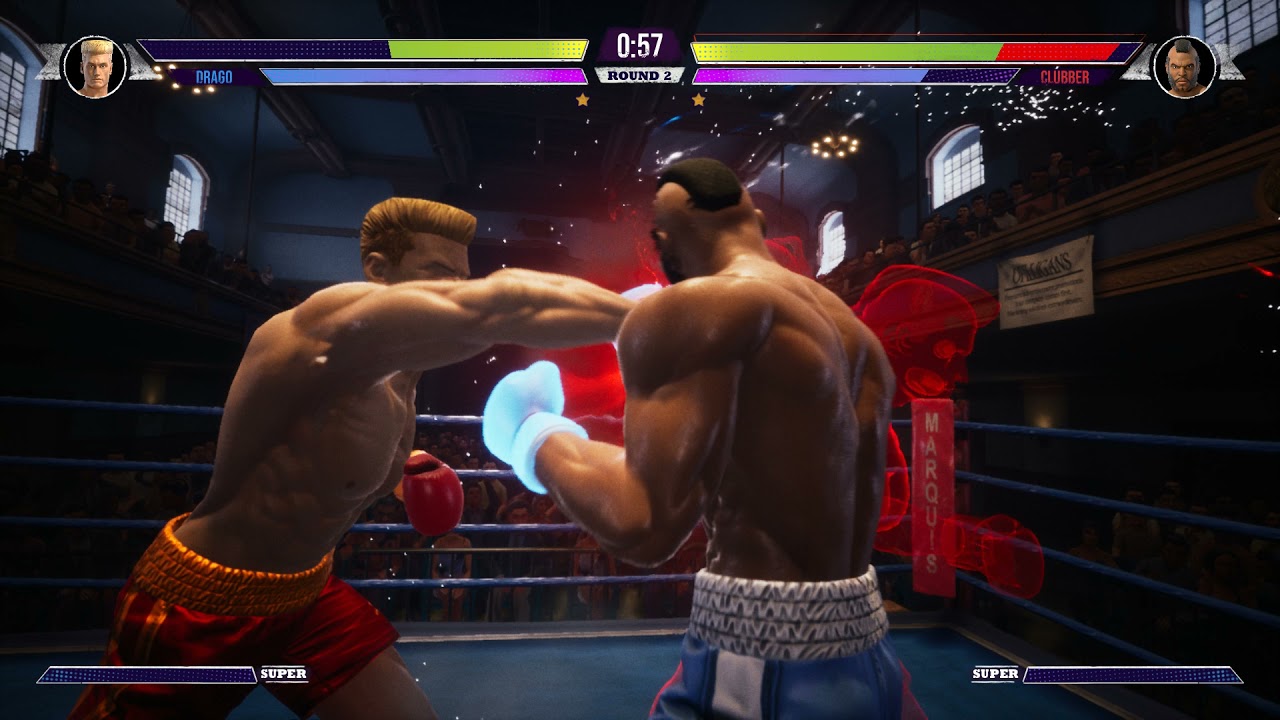 Big Rumble Boxing: Creed Champions - Ivan Drago vs Clubber Lang (Arcade Mode)