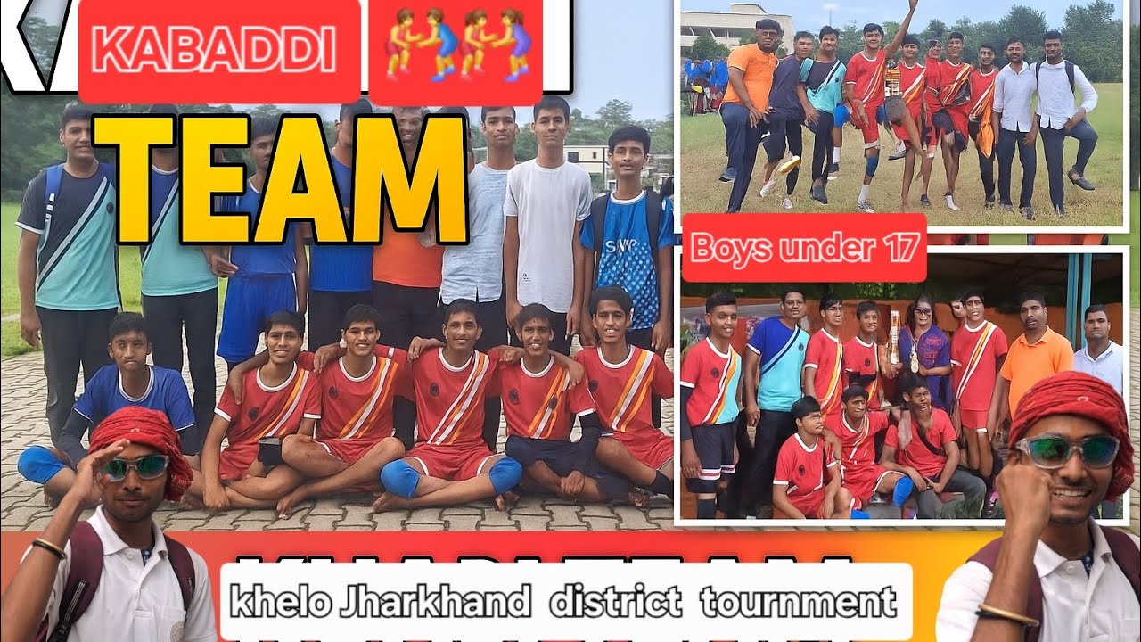 Kbd under 17 khelo Jharkhand district tournment. 
