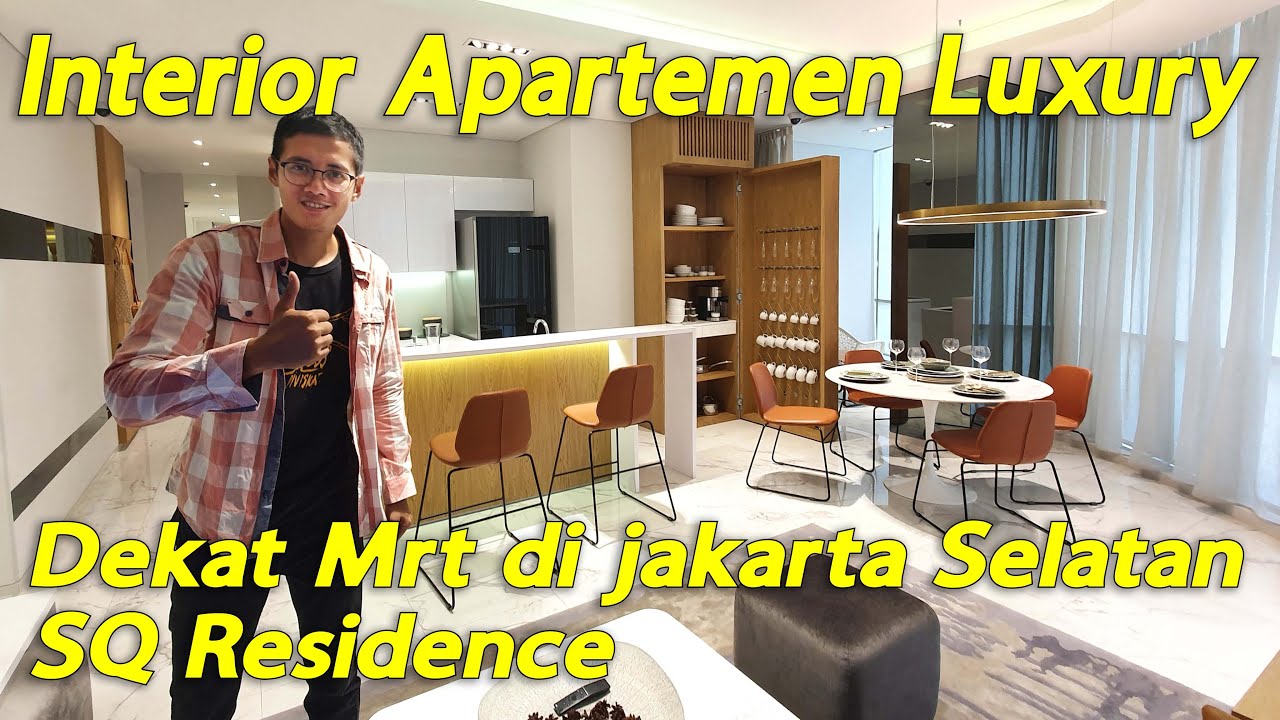 Interior Apartemen Luxury Dekat MRT di Jakarta Selatan