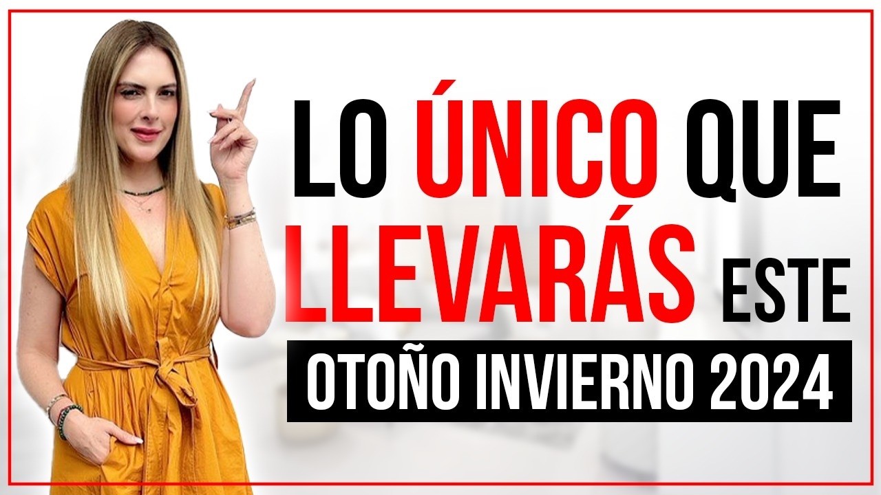 10 Tendencias de MODA Otoño Invierno 2024-2025 Más USADAS y CÓMODAS! / Daniela Liepert