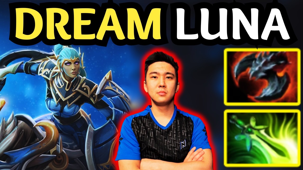 🔥 16000 MMR LUNA Carry &mdash; Dream PRO Gameplay Domination! ⚡ Dota 2 Gameplay