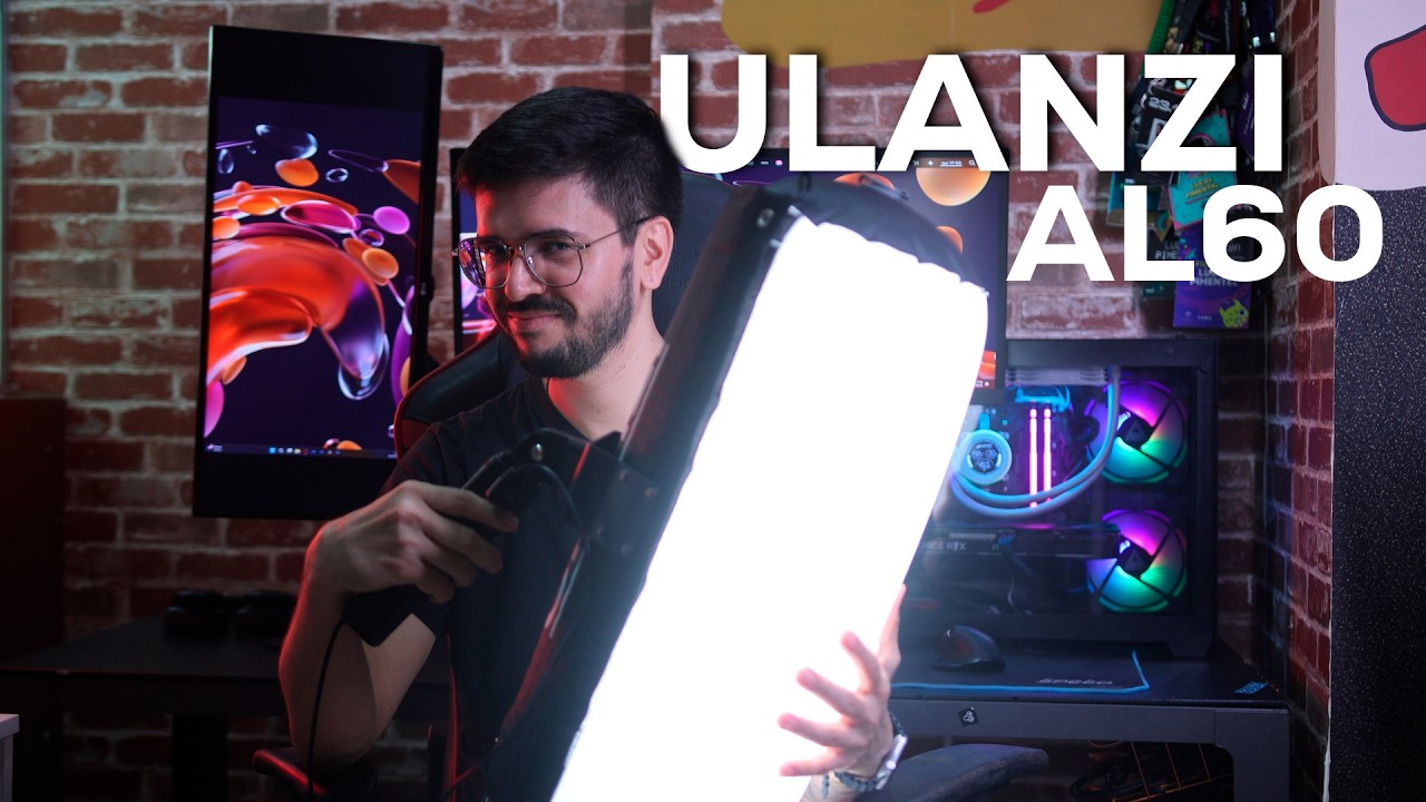 Led Inflável, leve e potente? Ulanzi AL60