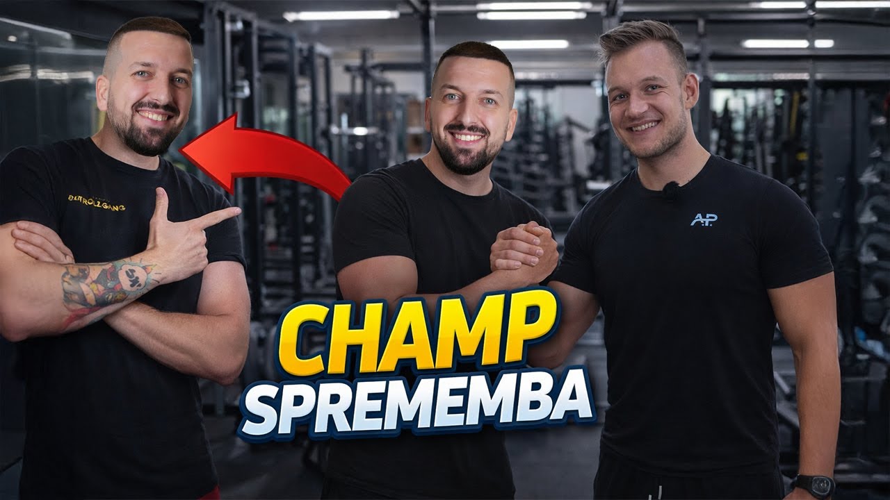 ANDREJ PAVLIČEVIČ PRŠU DO MENE DA POGLEDAVA CHAMP SPREMEMBO