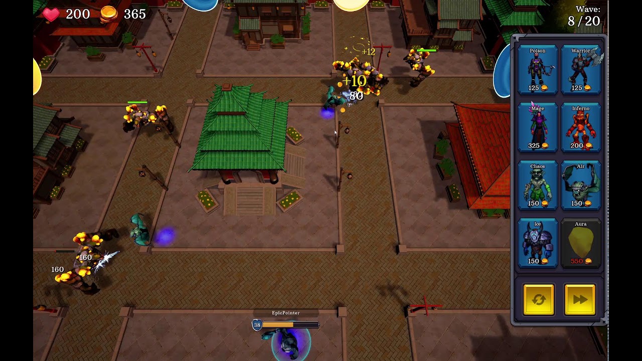 Champs TD [часть 2] gameplay