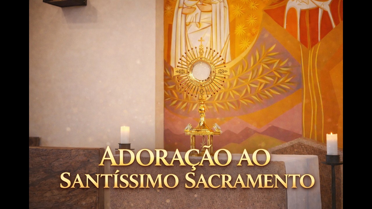ADORAÇÃO AO SANTÍSSIMO SACRAMENTO – MOMENTO DE ESPERANÇA E PAZ