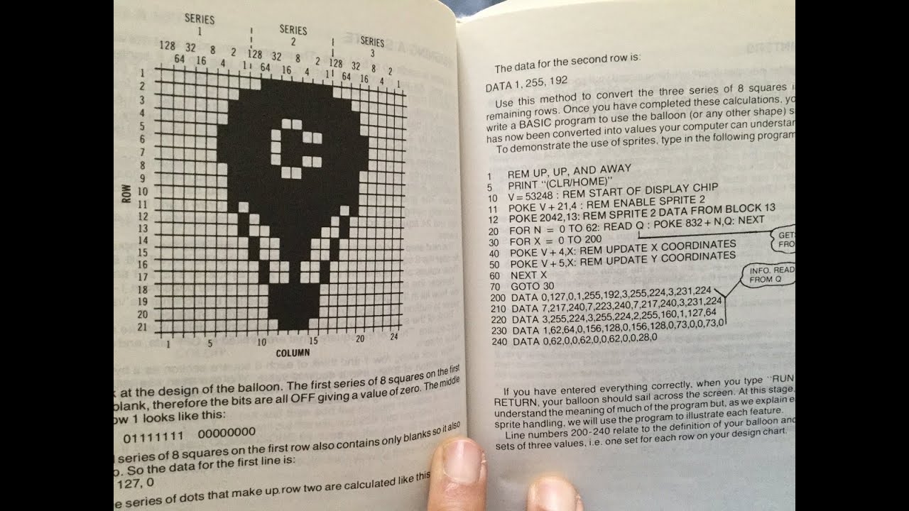 JimJim Codes 002 - Beginning Assembly Language on the Commodore 64.  SPRITES
