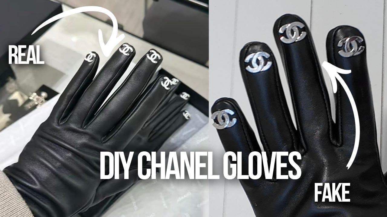 Перчатки Chanel своими руками! Все материалы дешевле 100 долларов.