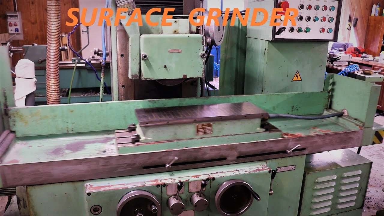 NEW SURFACE GRINDER !!!!!  -TOS BRH 20A