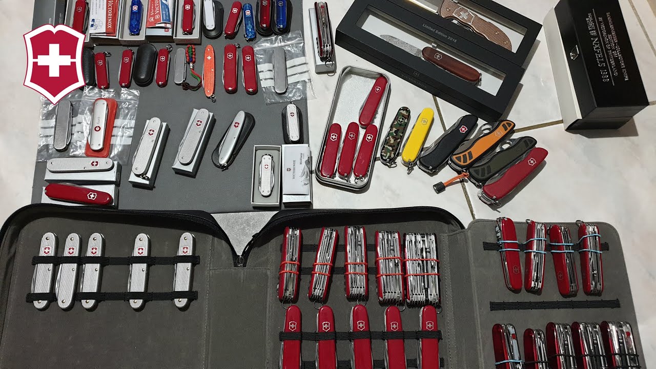 [REVUE] Victorinox - LA COLLECTION COMPLÈTE ( Huntsman, Farmer X, Forester, Swiss Champ ... )