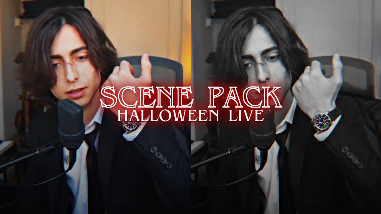 Aidan Gallagher scene pack | halloween live (live 98)