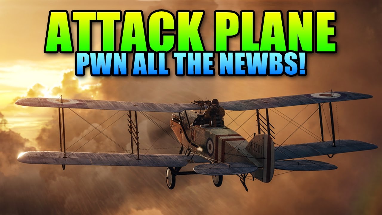 How To Attack Plane - Ground Support Guide | Battlefield 1 Pilot Gameplay