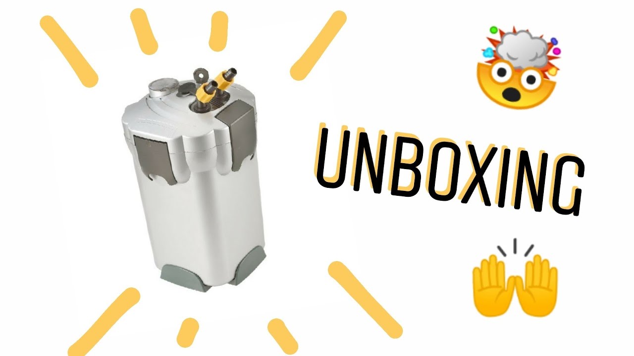 UNBOXING - armado de un filtro externo Canister RS electrical armado RS 75 85 95