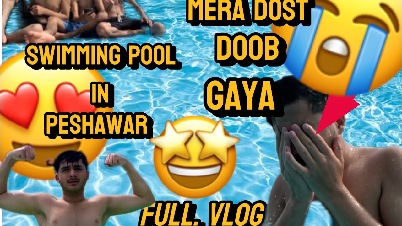 Trying Swimming Pool in Peshawar Chontra Gatherings 😍 
