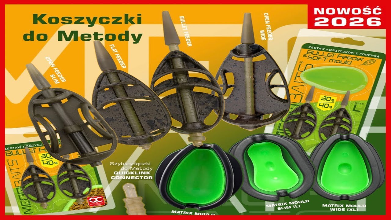 Prezentacja naszych nowych koszyk&oacute;w do Method Feeder !!