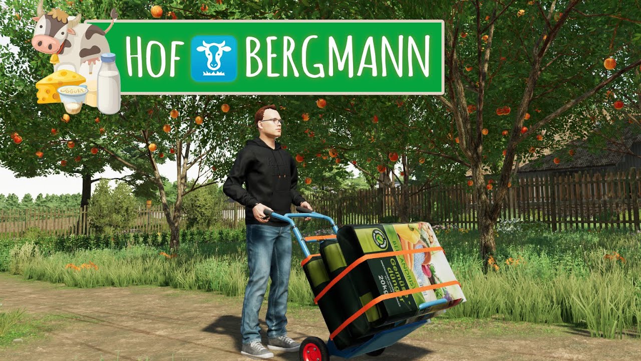 LS22 HOF BERGMANN #10: Frischer Dünger für den Schrebergarten | Erstes Update | FARMING SIMULATOR 22
