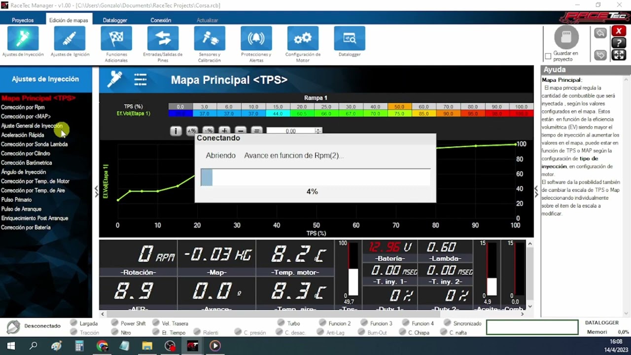 Tutorial Racetec Manager 1