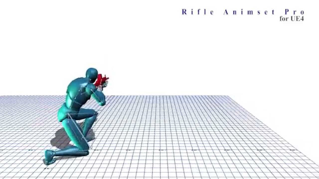 Rifle Animset Pro for UE4