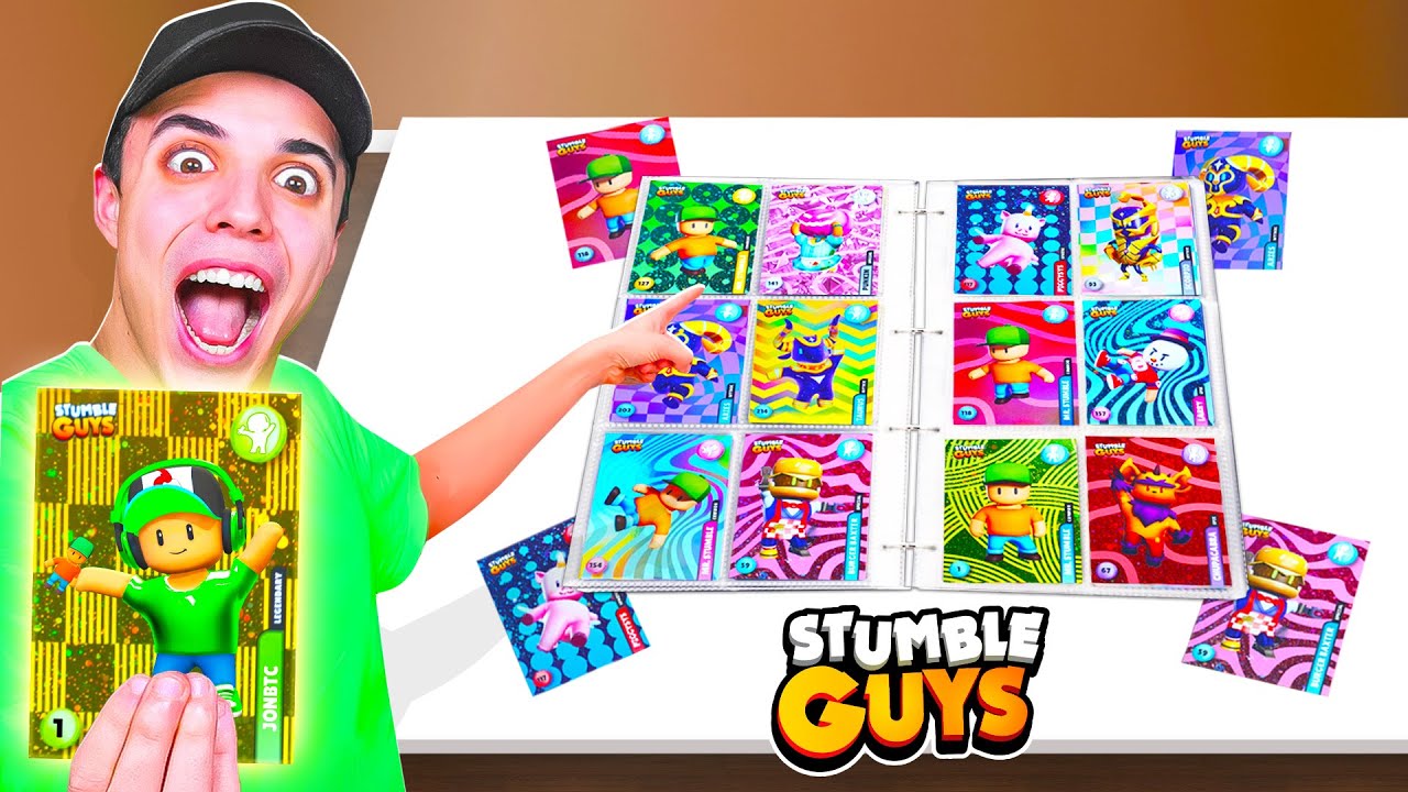 Abriendo SOBRES del Nuevo ALBUM de Stumble Guys!