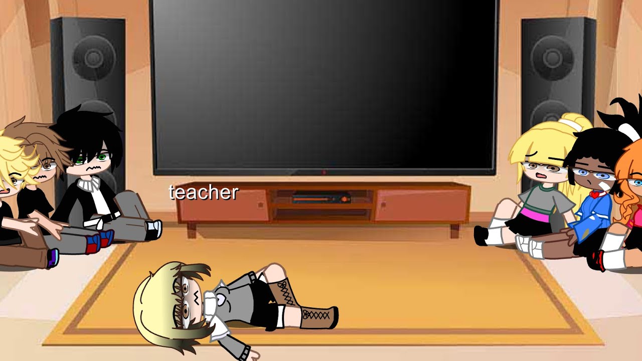 Students + teacher react to class clown (ANGST)