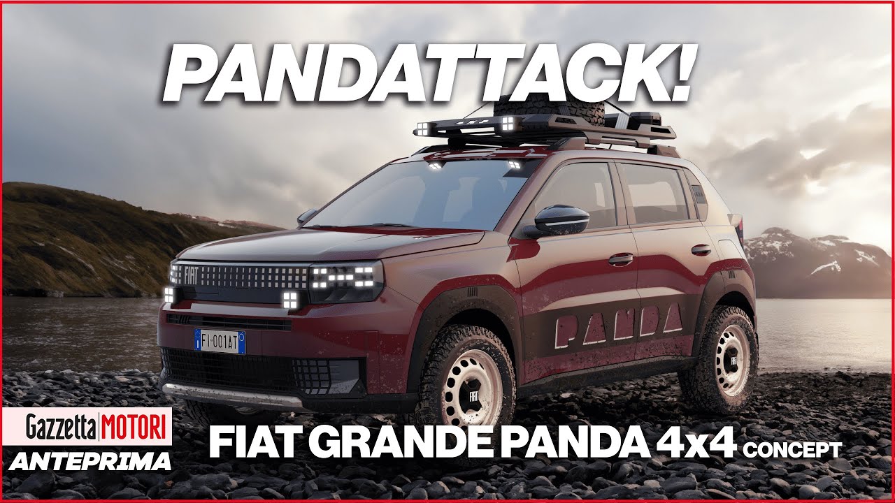 Panda 4x4 ritorna? La concept su base Fiat Grande Panda | ANTEPRIMA